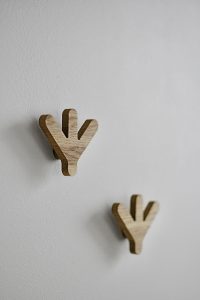 Wall Hook - Goose Feet (M) (2pcs)